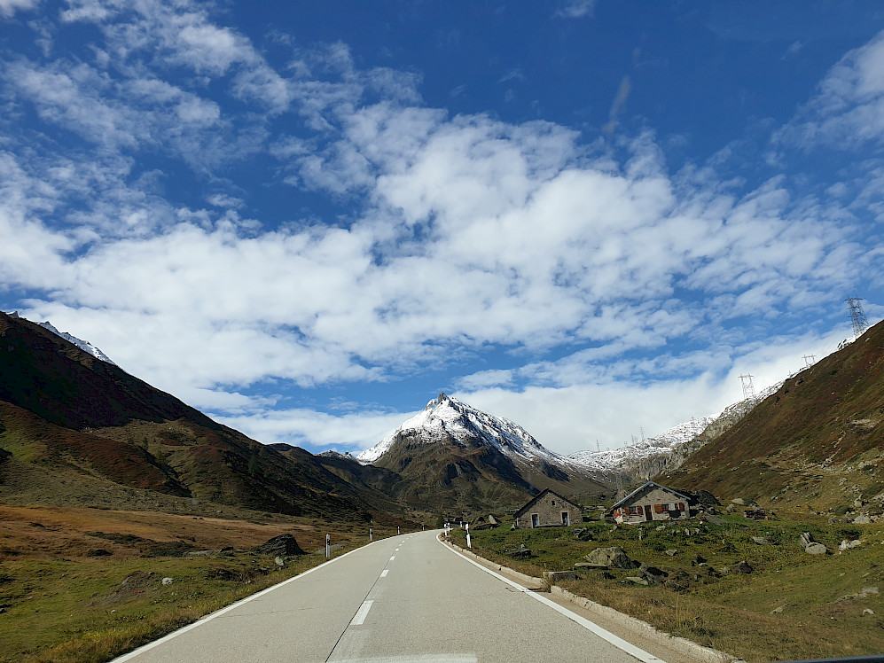 Berge Autofahren Camping